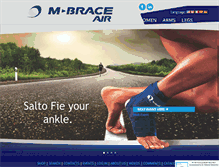 Tablet Screenshot of m-brace.com